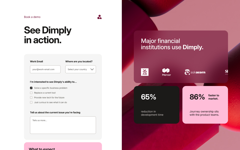 Dimply — product view